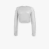 247 Glitch Cropped Trainings-T-shirt