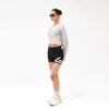 247 Glitch Cropped Trainings-T-shirt