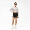 247 Glitch Cropped Trainings-T-shirt