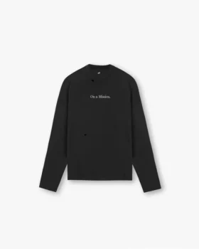 247 On A Mission T-shirt met lange mouwen