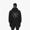 247 Uprising hoodie met rits