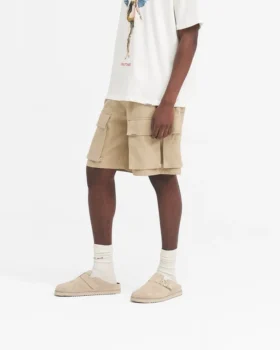 Baggy katoenen cargobroek Shorts
