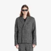 Blazer met dubbele rij knopen