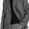 Blazer met dubbele rij knopen