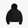 Borg-hoodie met textuur