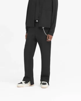 Broek met getrapte zoom