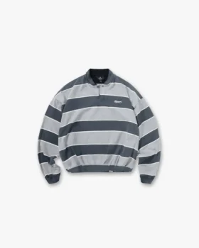 California gestreepte Henley-trui