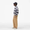 California gestreepte Henley-trui