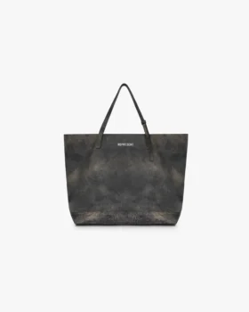 Distressed leren draagtas