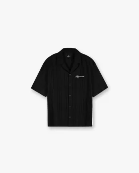 Geborduurd bowlingshirt