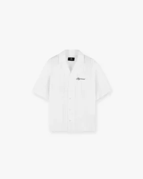 Geborduurd bowlingshirt