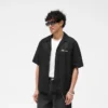 Geborduurd bowlingshirt