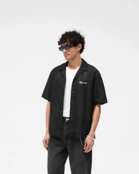 Geborduurd bowlingshirt