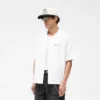 Geborduurd bowlingshirt