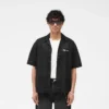 Geborduurd bowlingshirt