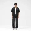 Geborduurd bowlingshirt