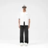 Geborduurd bowlingshirt