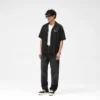 Geborduurd bowlingshirt