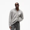 Gebreide bouclé polo