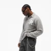 Gebreide bouclé polo