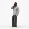 Gebreide bouclé polo
