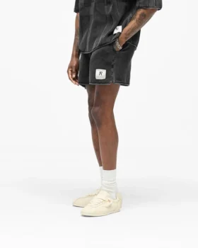 Gebreide varsity-Shorts