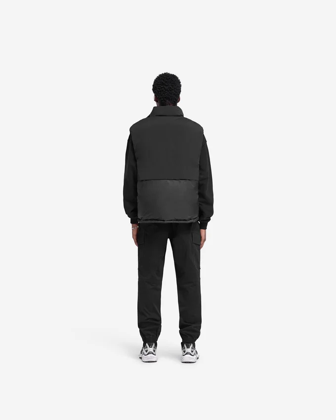 Gelaagde puffer-gilet Gelaagde puffer-gilet