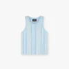 Gemengd gebreid vest
