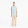 Gemengd gebreid vest