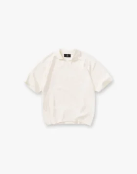 Geribbelde polo