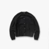 Gesteeld gebreid vest