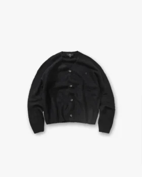 Gesteeld gebreid vest