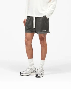 Gewaschen mesh-Shorts