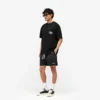 Gewaschen mesh-Shorts