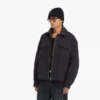 Gewatteerd overshirt met rits