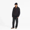 Gewatteerd overshirt met rits