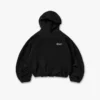 Hoodie met dubbellaags script