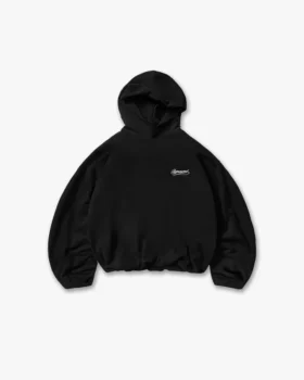 Hoodie met dubbellaags script