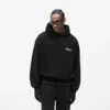 Hoodie met dubbellaags script