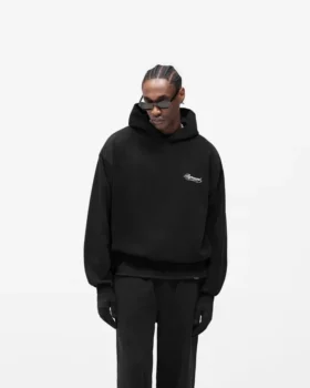 Hoodie met dubbellaags script