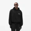Hoodie met dubbellaags script
