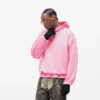 Hoodie met dubbellaags script