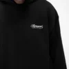Hoodie met dubbellaags script