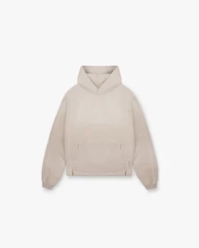 Hoodie met getrapte zoom