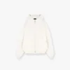 Hoodie met ritssluiting en wafelpatroon
