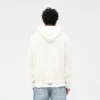 Hoodie met ritssluiting en wafelpatroon