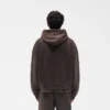 Initial Boxy Zip Through Hoodie