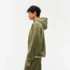 Initial Boxy Zip Through Hoodie