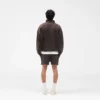 Initial Funnel Neck Quarter Zip Sweatshirt