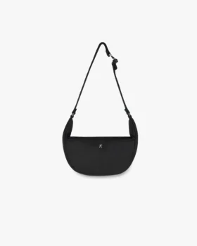 Initial nylon schoudertas